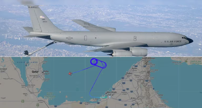 Misteri Hilangnya Tanker KC-135 Amerika di Atas Qatar Saat Ketegangan Timur Tengah